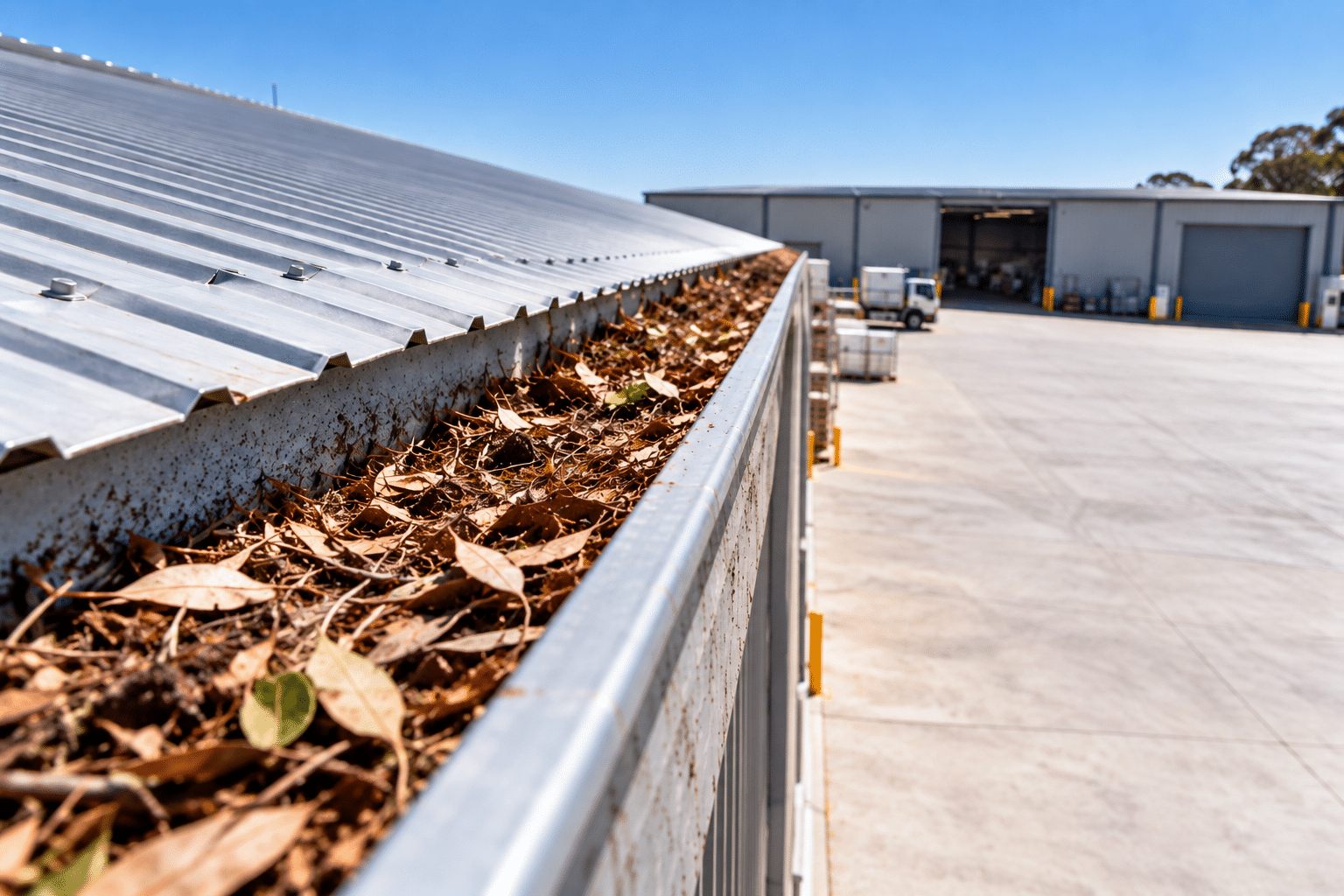 Commercial gutter cleaning in Warrnambool by Drain Vac
